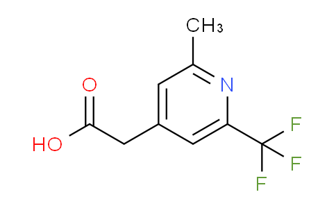 2-Methyl-6-(trifluoromethyl)pyridine-4-acetic acid