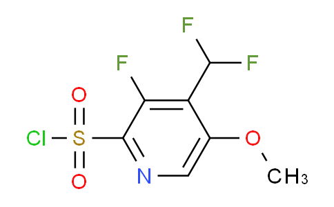 AM33859 | 1805437-30-2 | 4-(Difluoromethyl)-3-fluoro-5-methoxypyridine-2-sulfonyl chloride