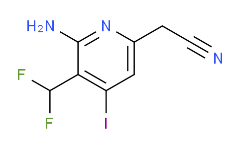 AM33865 | 1803672-28-7 | 2-Amino-3-(difluoromethyl)-4-iodopyridine-6-acetonitrile