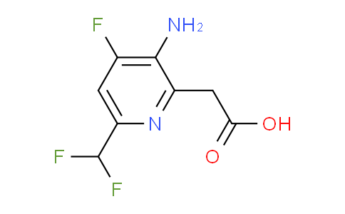 AM33870 | 1805112-54-2 | 3-Amino-6-(difluoromethyl)-4-fluoropyridine-2-acetic acid