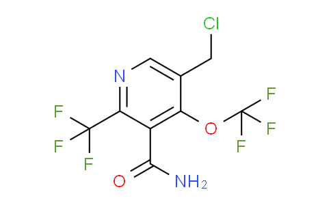 AM33876 | 1805309-59-4 | 5-(Chloromethyl)-4-(trifluoromethoxy)-2-(trifluoromethyl)pyridine-3-carboxamide