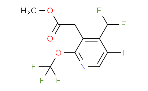 AM33877 | 1806186-27-5 | Methyl 4-(difluoromethyl)-5-iodo-2-(trifluoromethoxy)pyridine-3-acetate