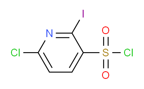 6-Chloro-2-iodopyridine-3-sulfonyl chloride