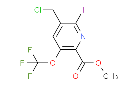AM33899 | 1804838-46-7 | Methyl 3-(chloromethyl)-2-iodo-5-(trifluoromethoxy)pyridine-6-carboxylate