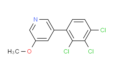 AM33910 | 1361669-07-9 | 3-Methoxy-5-(2,3,4-trichlorophenyl)pyridine