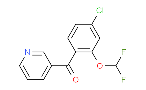 AM33911 | 1261451-47-1 | 3-(4-Chloro-2-(difluoromethoxy)benzoyl)pyridine