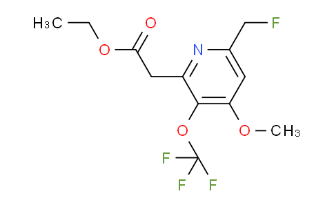AM33916 | 1804474-69-8 | Ethyl 6-(fluoromethyl)-4-methoxy-3-(trifluoromethoxy)pyridine-2-acetate