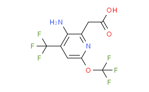 AM33923 | 1806001-19-3 | 3-Amino-6-(trifluoromethoxy)-4-(trifluoromethyl)pyridine-2-acetic acid