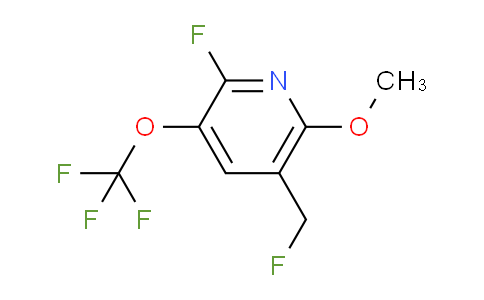 2-Fluoro-5-(fluoromethyl)-6-methoxy-3-(trifluoromethoxy)pyridine