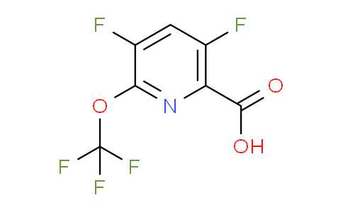AM33938 | 1803901-72-5 | 3,5-Difluoro-2-(trifluoromethoxy)pyridine-6-carboxylic acid