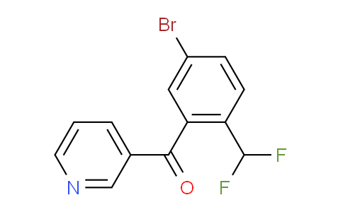AM33941 | 1261806-92-1 | 3-(5-Bromo-2-(difluoromethyl)benzoyl)pyridine