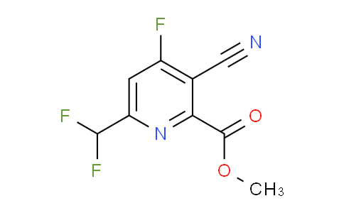 AM33952 | 1805086-13-8 | Methyl 3-cyano-6-(difluoromethyl)-4-fluoropyridine-2-carboxylate