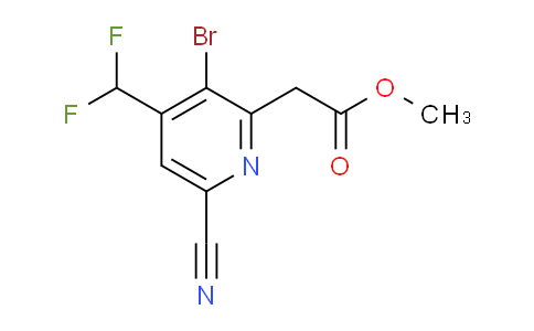 AM33955 | 1805433-03-7 | Methyl 3-bromo-6-cyano-4-(difluoromethyl)pyridine-2-acetate