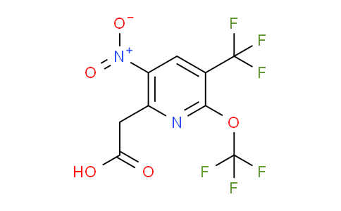 AM33958 | 1361903-44-7 | 5-Nitro-2-(trifluoromethoxy)-3-(trifluoromethyl)pyridine-6-acetic acid
