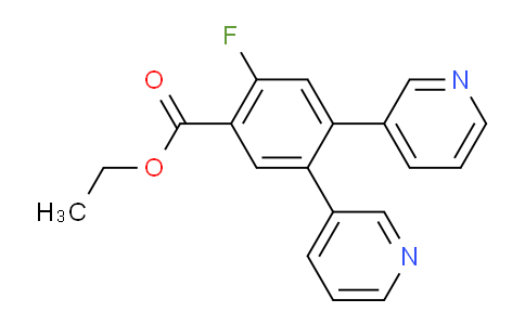 AM33961 | 1214391-22-6 | Ethyl 2-fluoro-4,5-di(pyridin-3-yl)benzoate