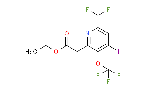 AM33964 | 1806186-41-3 | Ethyl 6-(difluoromethyl)-4-iodo-3-(trifluoromethoxy)pyridine-2-acetate