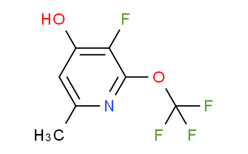 3-Fluoro-4-hydroxy-6-methyl-2-(trifluoromethoxy)pyridine