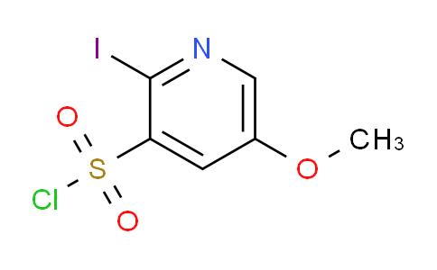 2-Iodo-5-methoxypyridine-3-sulfonyl chloride