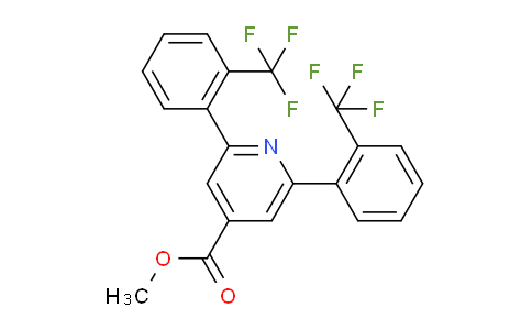 AM33980 | 1261467-50-8 | Methyl 2,6-bis(2-(trifluoromethyl)phenyl)isonicotinate