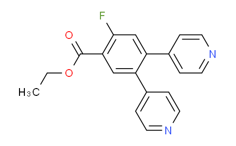 AM33986 | 1214383-01-3 | Ethyl 2-fluoro-4,5-di(pyridin-4-yl)benzoate
