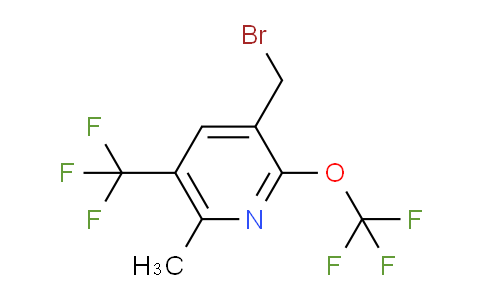 AM33991 | 1361919-05-2 | 3-(Bromomethyl)-6-methyl-2-(trifluoromethoxy)-5-(trifluoromethyl)pyridine