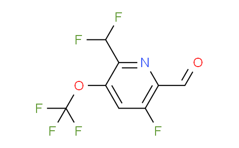AM33994 | 1805973-75-4 | 2-(Difluoromethyl)-5-fluoro-3-(trifluoromethoxy)pyridine-6-carboxaldehyde