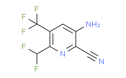 AM33996 | 1804966-26-4 | 3-Amino-2-cyano-6-(difluoromethyl)-5-(trifluoromethyl)pyridine