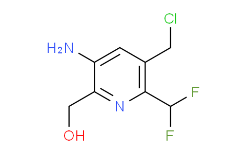 AM33998 | 1805232-17-0 | 3-Amino-5-(chloromethyl)-6-(difluoromethyl)pyridine-2-methanol