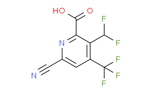 AM34004 | 1806960-65-5 | 6-Cyano-3-(difluoromethyl)-4-(trifluoromethyl)pyridine-2-carboxylic acid