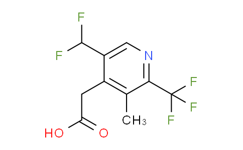 AM34008 | 1361800-91-0 | 5-(Difluoromethyl)-3-methyl-2-(trifluoromethyl)pyridine-4-acetic acid