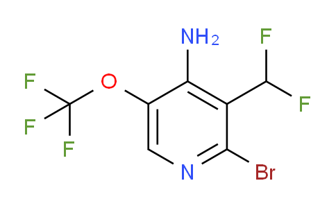 AM34011 | 1803924-87-9 | 4-Amino-2-bromo-3-(difluoromethyl)-5-(trifluoromethoxy)pyridine