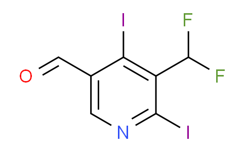 AM34012 | 1803705-11-4 | 3-(Difluoromethyl)-2,4-diiodopyridine-5-carboxaldehyde
