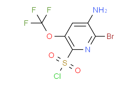 AM34015 | 1803971-03-0 | 3-Amino-2-bromo-5-(trifluoromethoxy)pyridine-6-sulfonyl chloride