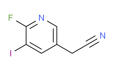 AM34019 | 1806336-83-3 | 2-Fluoro-3-iodopyridine-5-acetonitrile