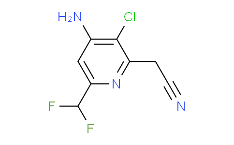 AM34023 | 1805918-77-7 | 4-Amino-3-chloro-6-(difluoromethyl)pyridine-2-acetonitrile