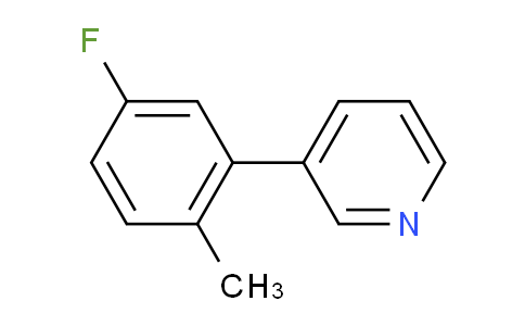 3-(5-Fluoro-2-methylphenyl)pyridine