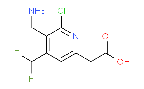 AM34046 | 1805076-86-1 | 3-(Aminomethyl)-2-chloro-4-(difluoromethyl)pyridine-6-acetic acid