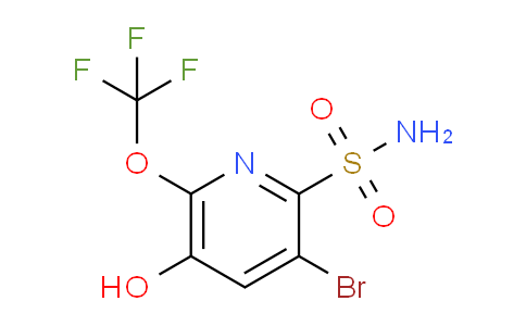 AM34056 | 1803970-88-8 | 3-Bromo-5-hydroxy-6-(trifluoromethoxy)pyridine-2-sulfonamide