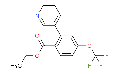 AM34060 | 1214366-64-9 | Ethyl 2-(pyridin-3-yl)-4-(trifluoromethoxy)benzoate