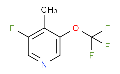 AM34062 | 1804469-58-6 | 3-Fluoro-4-methyl-5-(trifluoromethoxy)pyridine
