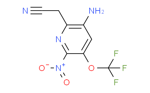 AM34069 | 1806104-20-0 | 5-Amino-2-nitro-3-(trifluoromethoxy)pyridine-6-acetonitrile