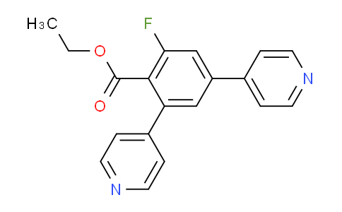 AM34072 | 1214342-30-9 | Ethyl 2-fluoro-4,6-di(pyridin-4-yl)benzoate