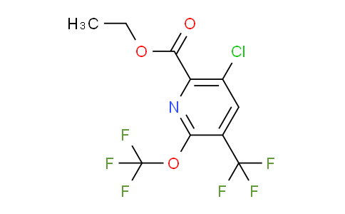 AM34075 | 1804661-30-0 | Ethyl 5-chloro-2-(trifluoromethoxy)-3-(trifluoromethyl)pyridine-6-carboxylate