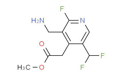 AM34076 | 1806883-47-5 | Methyl 3-(aminomethyl)-5-(difluoromethyl)-2-fluoropyridine-4-acetate