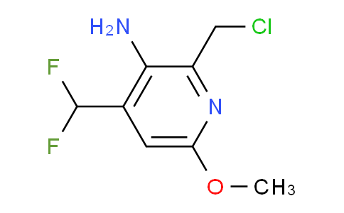 AM34077 | 1806890-32-3 | 3-Amino-2-(chloromethyl)-4-(difluoromethyl)-6-methoxypyridine
