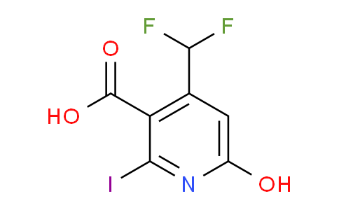 AM34086 | 1806937-95-0 | 4-(Difluoromethyl)-6-hydroxy-2-iodopyridine-3-carboxylic acid