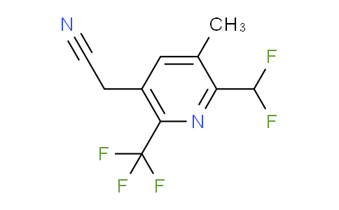 AM34087 | 1361868-75-8 | 2-(Difluoromethyl)-3-methyl-6-(trifluoromethyl)pyridine-5-acetonitrile