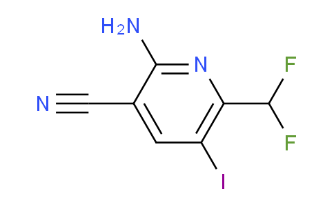 AM34092 | 1805056-30-7 | 2-Amino-3-cyano-6-(difluoromethyl)-5-iodopyridine