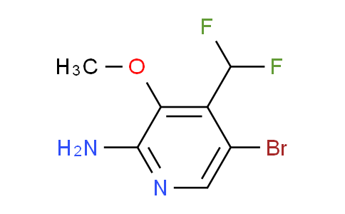 AM34095 | 1806823-85-7 | 2-Amino-5-bromo-4-(difluoromethyl)-3-methoxypyridine