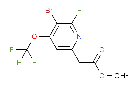 AM34097 | 1803909-56-9 | Methyl 3-bromo-2-fluoro-4-(trifluoromethoxy)pyridine-6-acetate